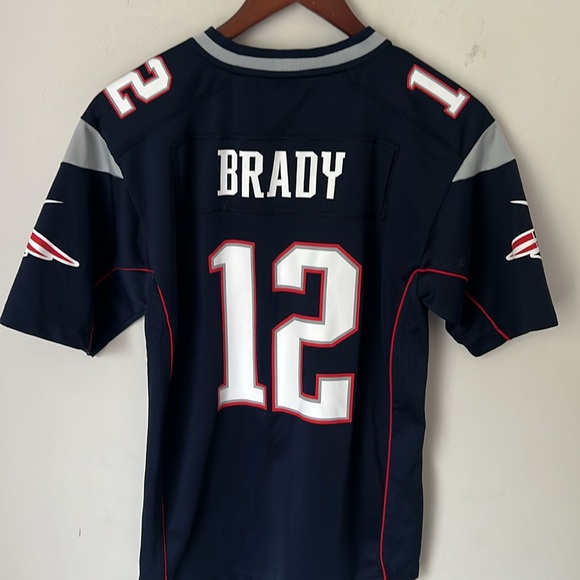 Nike Tom Brady New England Patriots NFL football jersey, size youth large # - Picture 7 of 7